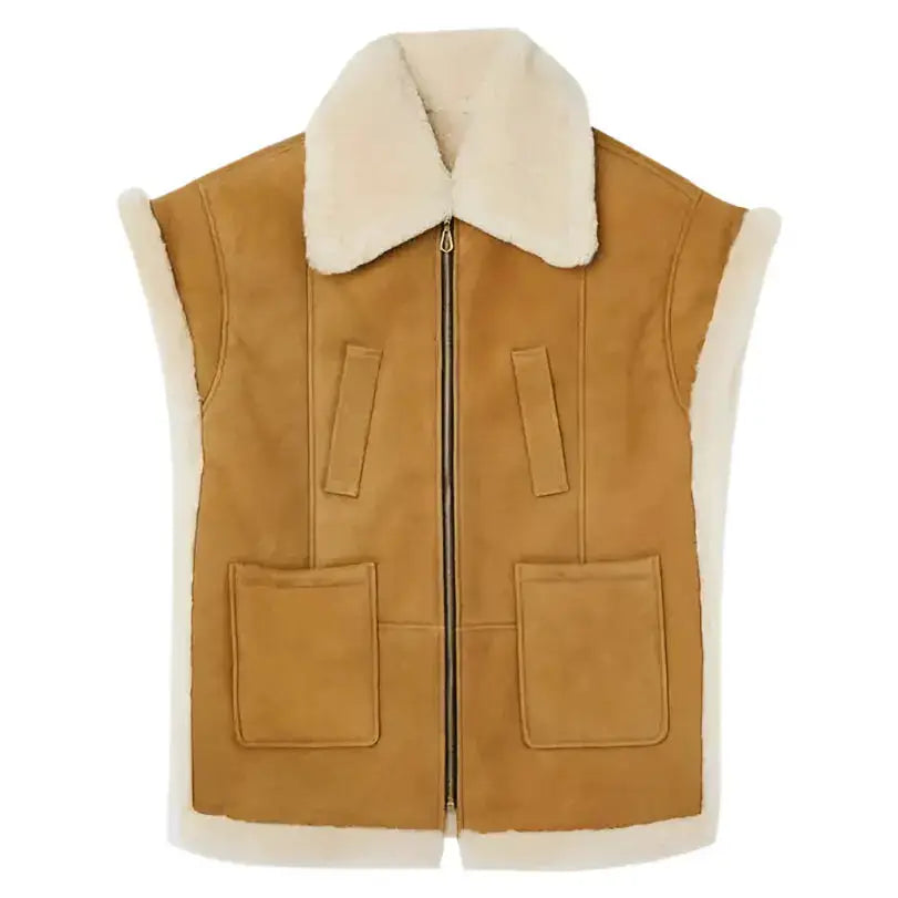 Women’s Vintage Shearling Vest