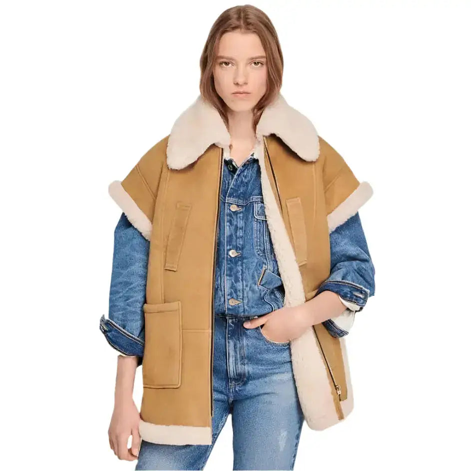 Women’s Vintage Shearling Vest