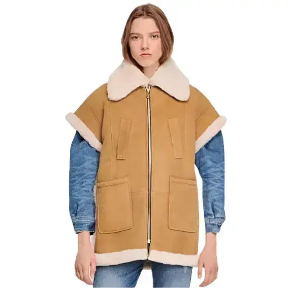 Women’s Vintage Shearling Vest
