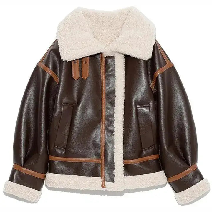 Women’s B3 RAF Aviator Shearling Jacket