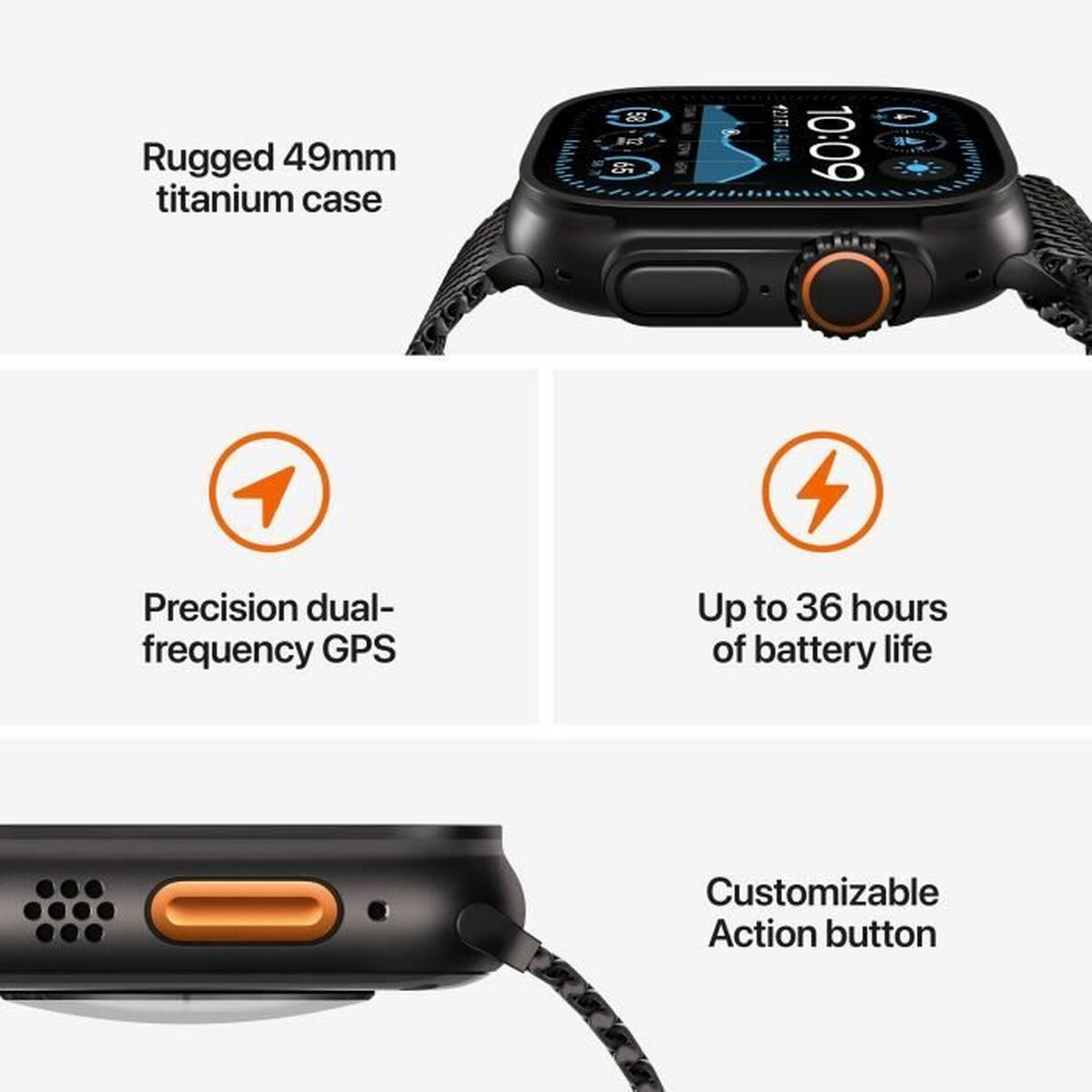 Smartwatch Apple Ultra 2 Black 49 mm