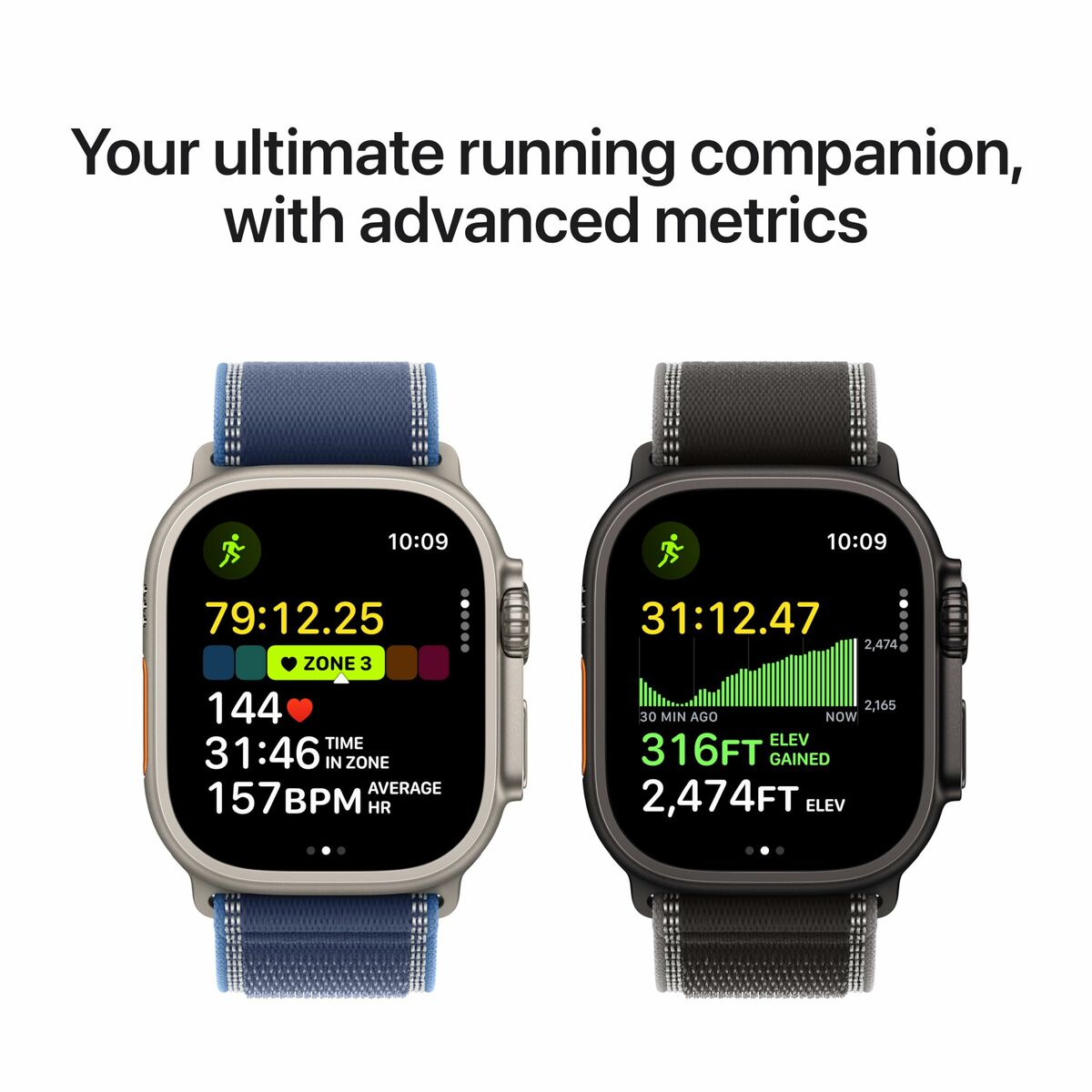 Smartwatch Apple MF0V4QF/A Black 49 mm