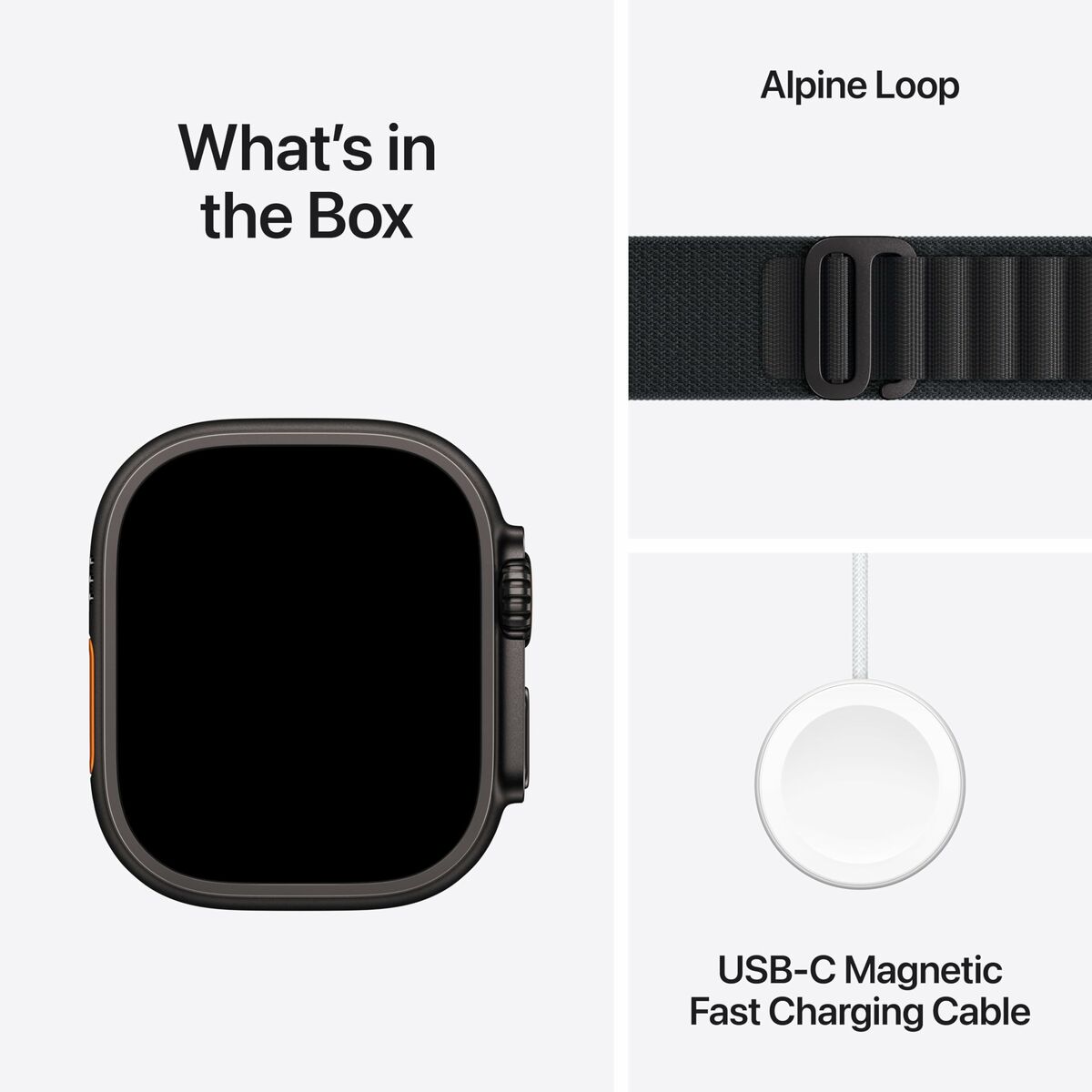Smartwatch Apple MF0V4QF/A Black 49 mm