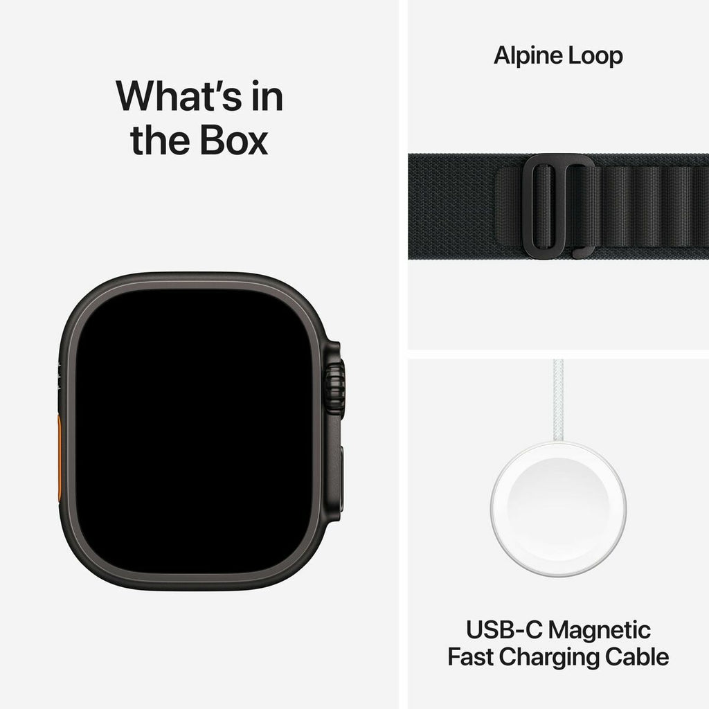 Smartwatch Apple MF0V4QF/A Black 49 mm
