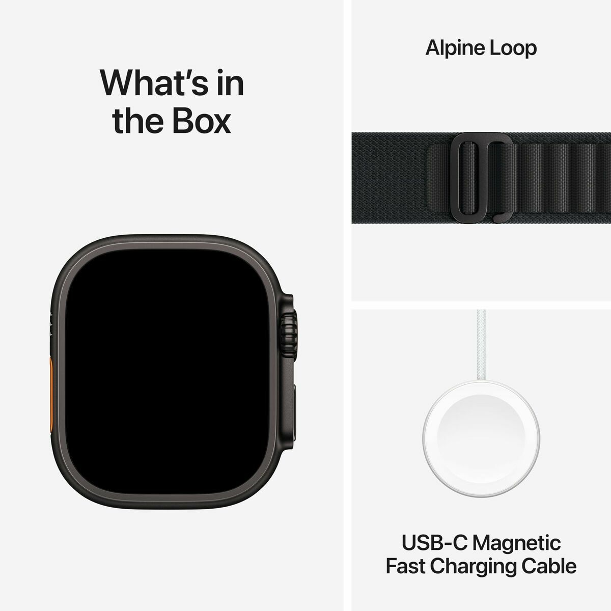 Smartwatch Apple MF0V4QF/A Black 49 mm
