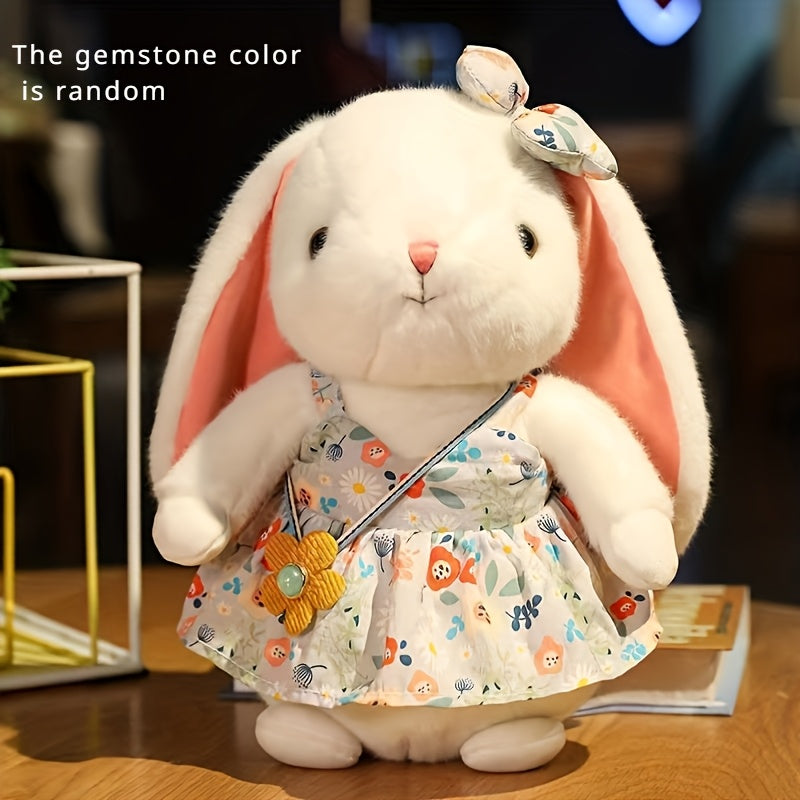 NNETM Floral Rabbit Stuffed Toy for Birthdays & Gifts