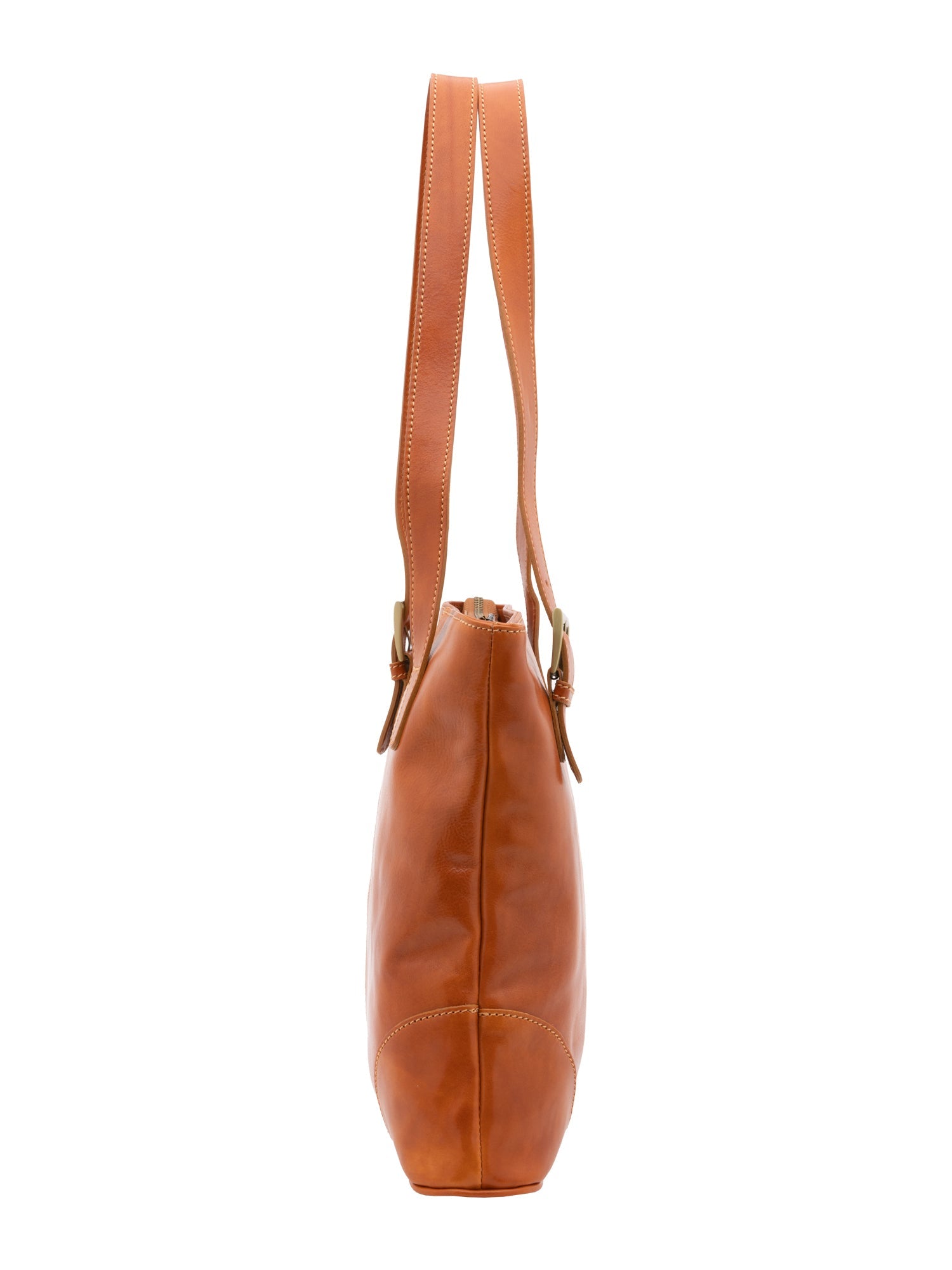 Borsa a spalla da donna In Vera pelle Made in Italy 33x35x8 cm