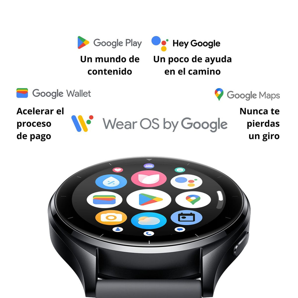 Smartwatch Xiaomi Watch 2 Black Silver 46 mm