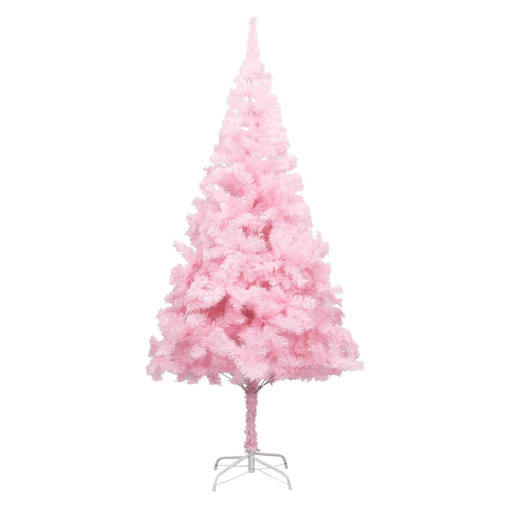NNEVL Artificial Christmas Tree with Stand Pink 180 cm PVC