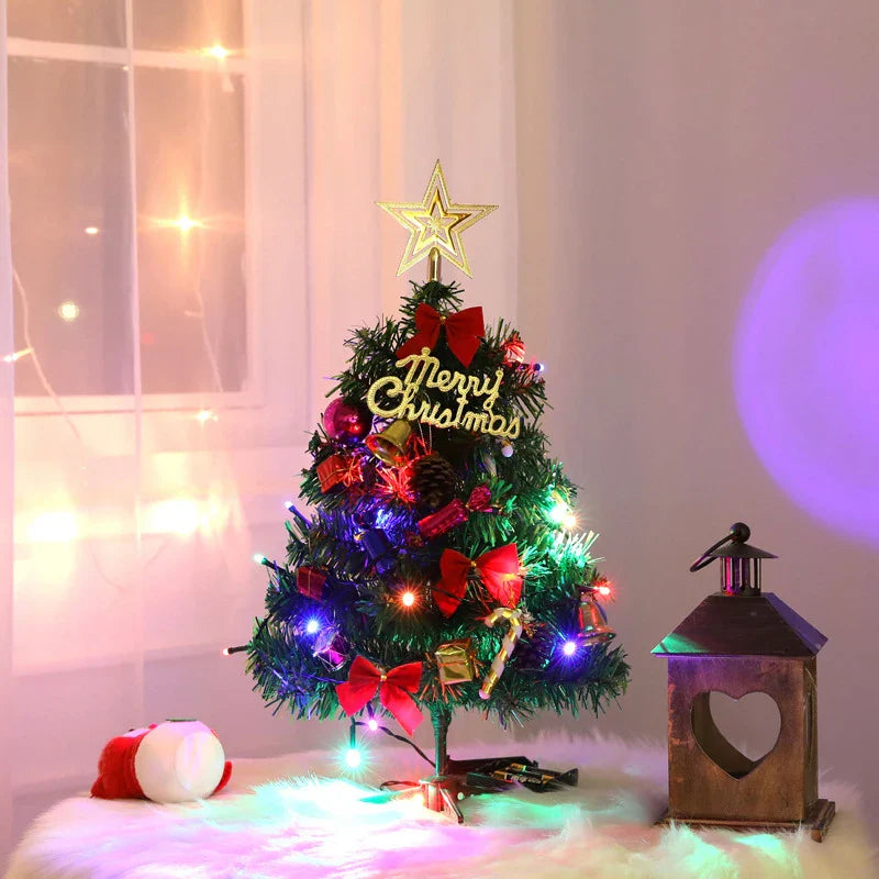 NNEOBA Artificial Christmas Tree with Lights Decoration
