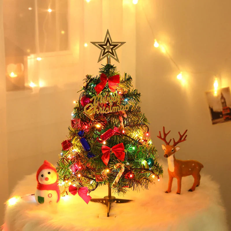 NNEOBA Artificial Christmas Tree with Lights Decoration
