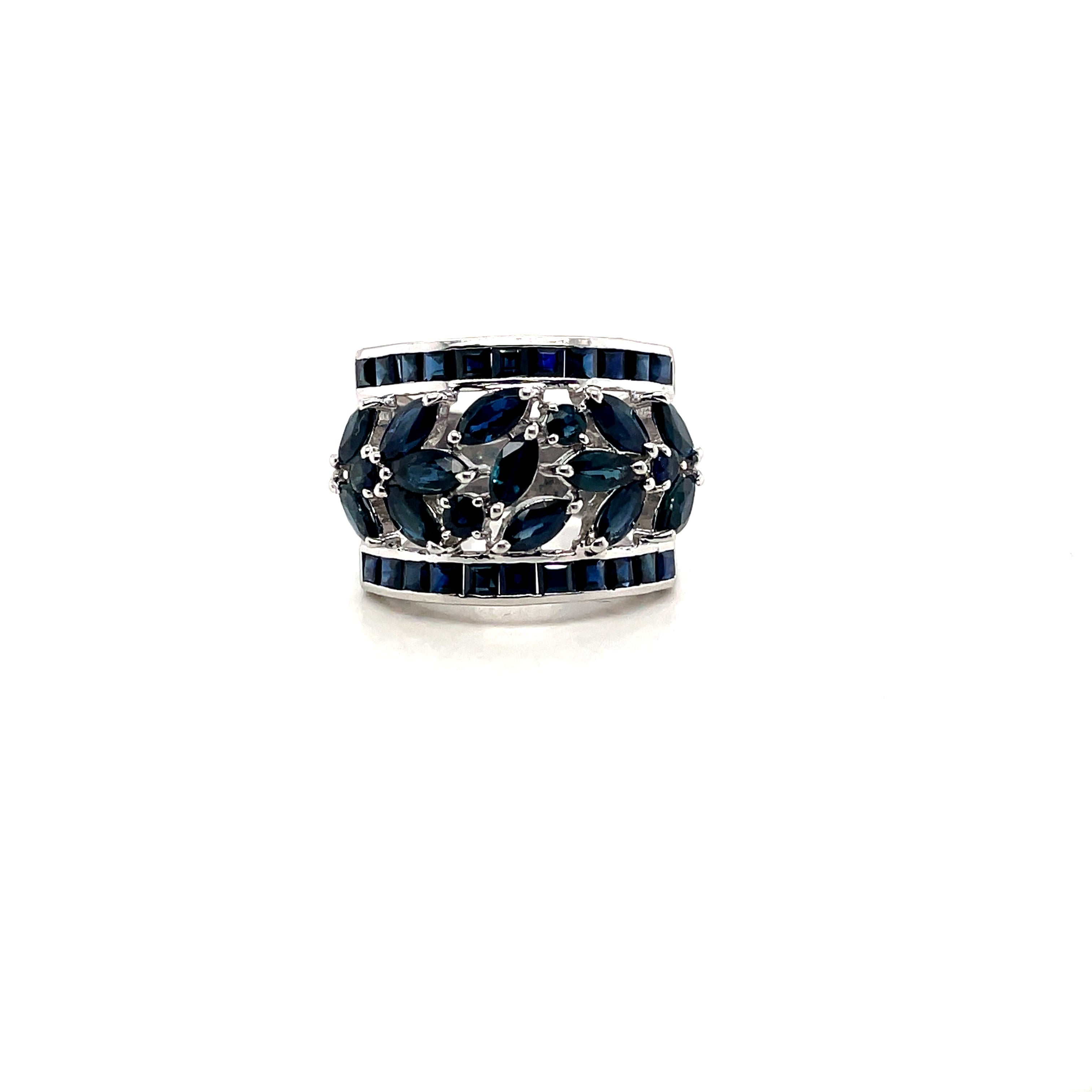 Emerald Ring in .925 Sterling Silver - KSR 13256