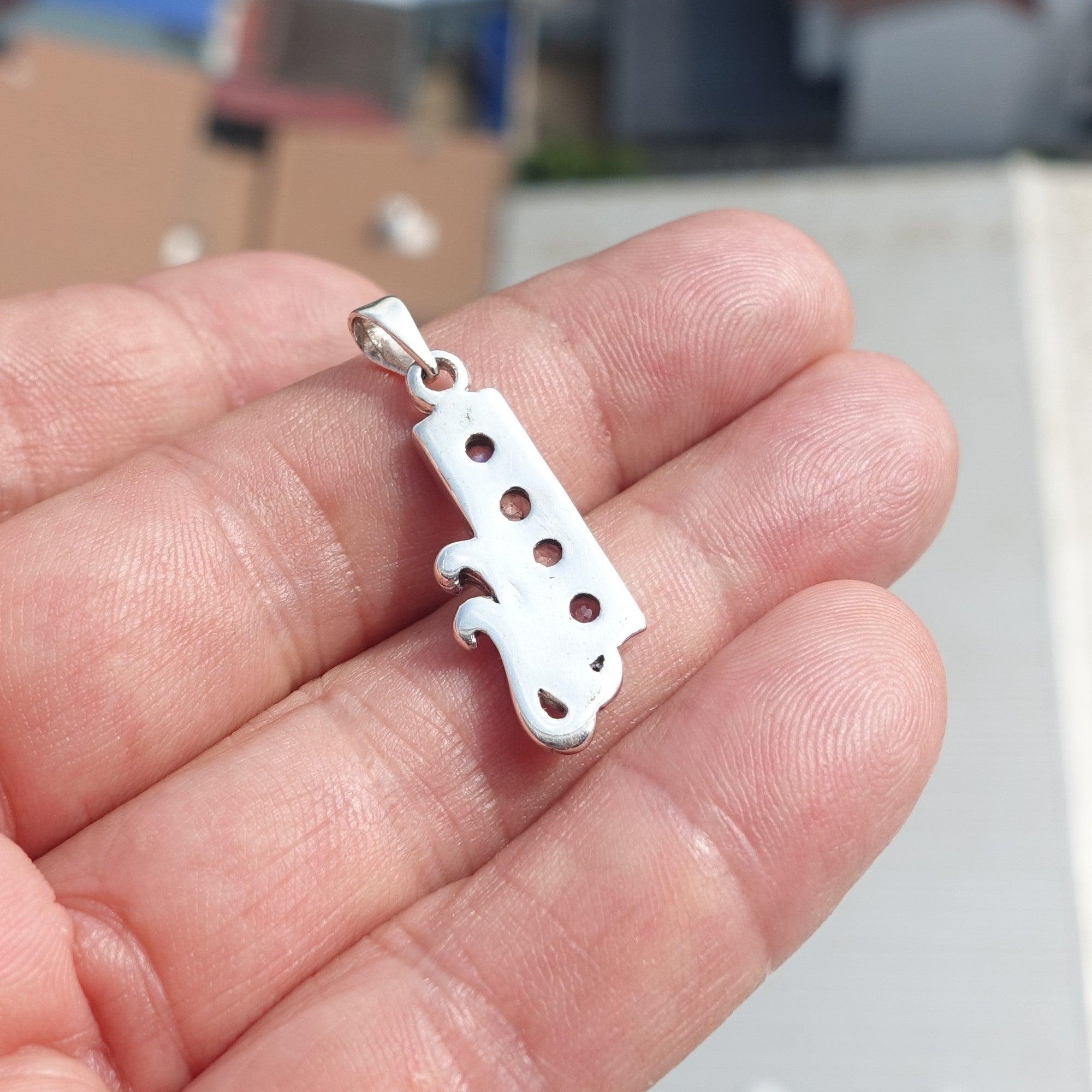 Natural Moonstone Pendant, Sterling Silver Pendant, Long style pendant, 4 Moonstone Pendant, round Moonstones, moonstone necklace