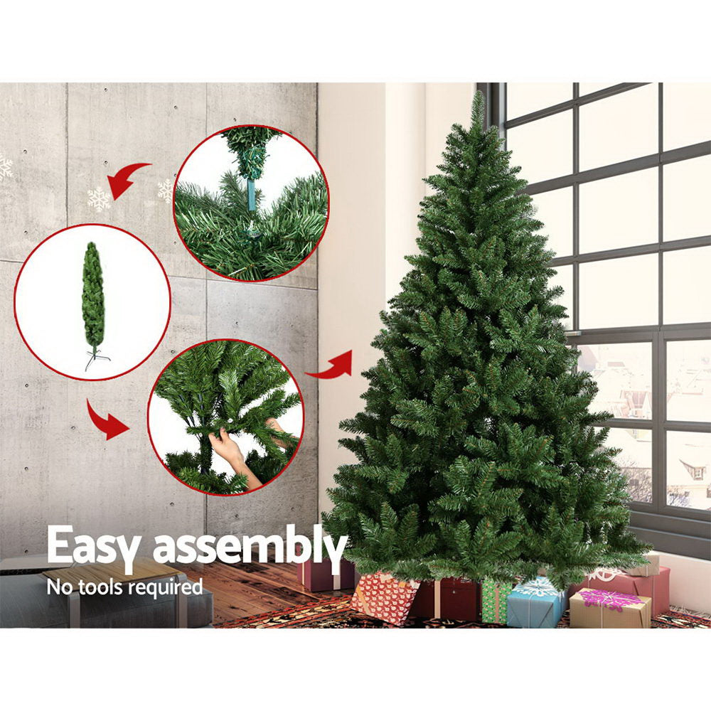 NNEDSZ Jollys 7FT Christmas Tree - Green