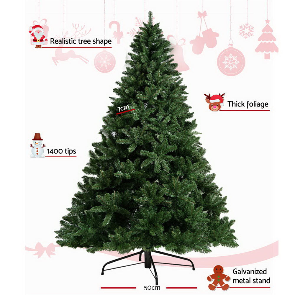 NNEDSZ Jollys 8FT Christmas Tree - Green