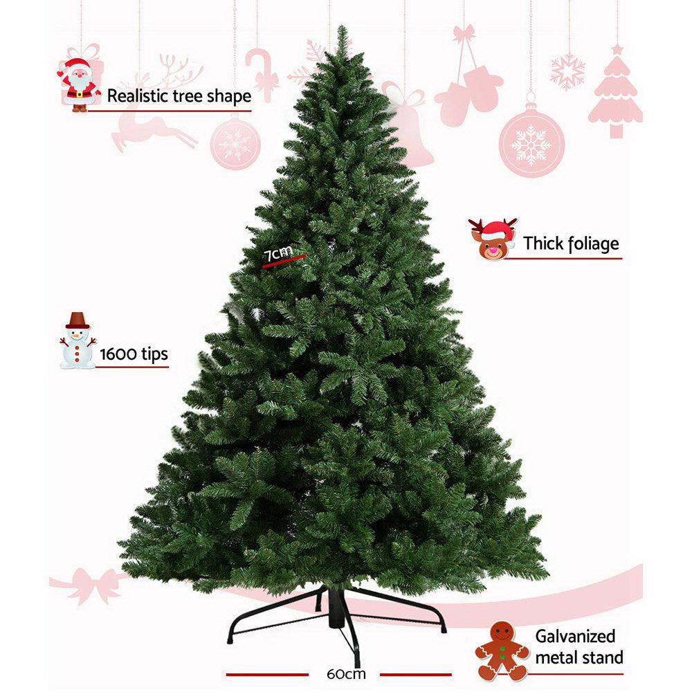 NNEDSZ Jollys 9FT Christmas Tree - Green