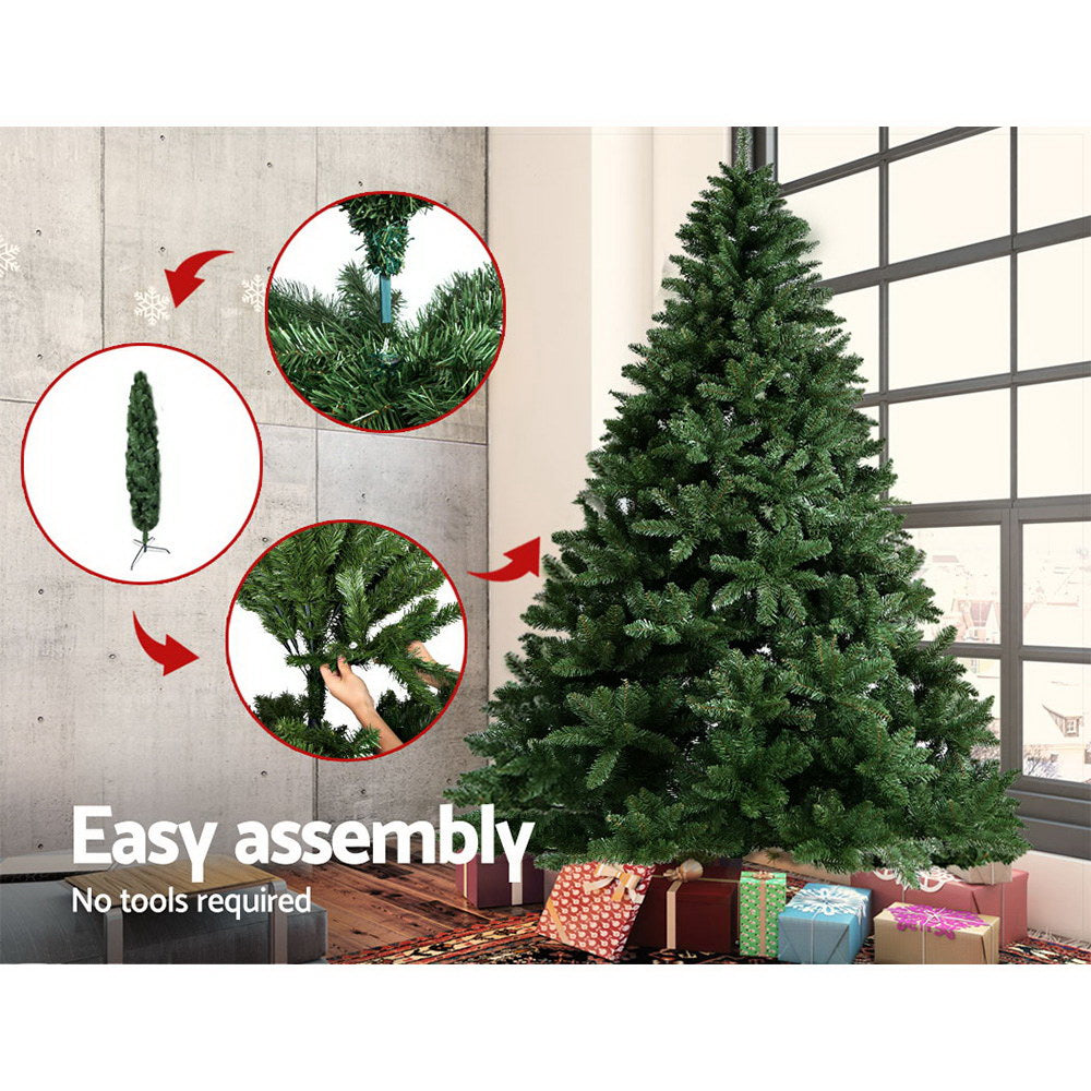 NNEDSZ Jollys 9FT Christmas Tree - Green