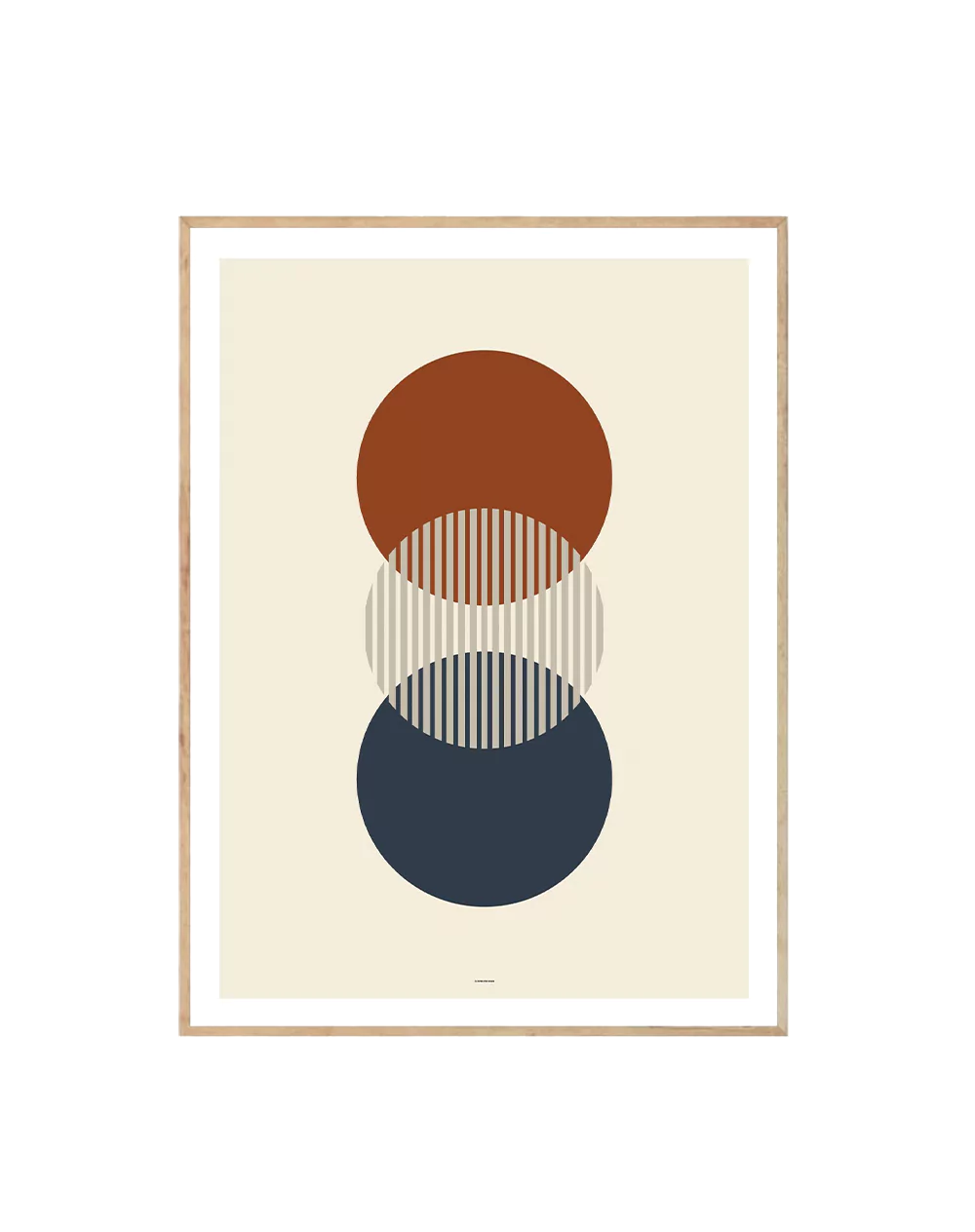 Midcentury Circles Trio