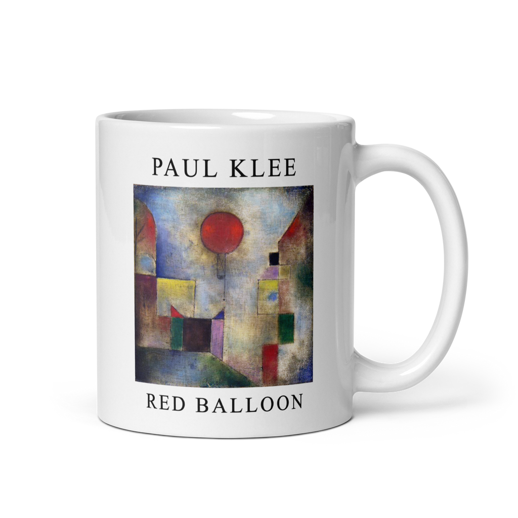 Paul Klee - Red Balloon, 1922 Artwork Mug
